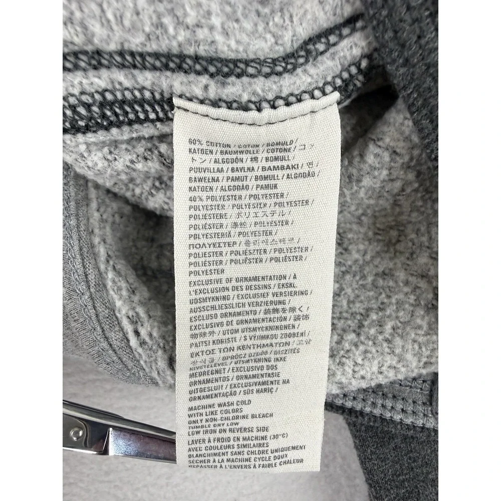 VTG Y2K Abercrombie & Fitch Gray Spellout 9 Sweatpants Joggers Sz Small New York
